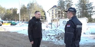 Ministar Vulin obišao radove na izgradnji nove zgrade Policijske ispostave na Zlatiboru