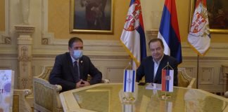 Dačić – Sastanak sa ambasadorom Izraela