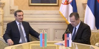 Dačić – Sastanak sa ambasadorom Republike Azerbejdžan