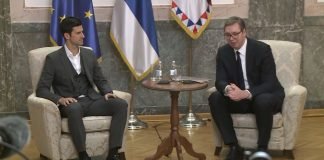 Vučić se sastao sa Novakom Đokovićem