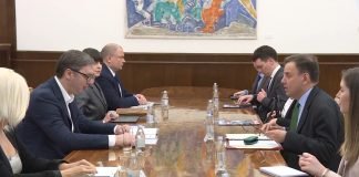 Vučić – Sastanak sa državnim ministrom u Vladi Ujedinjenog Kraljevstva