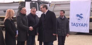 Vučić – Početak radova na deonici auto-puta ka Sarajevu od Sremske Rače do Kuzmina
