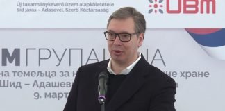 Vučić – Polaganje kamena temeljca za izgradnju fabrike stočne hrane u Adaševcima