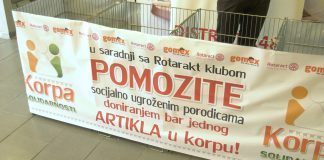 U supermarketu Gomeks Total održana humanitarna akcija „Korpa solidarnosti“