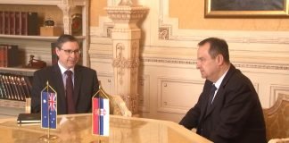 Dačić se sastao sa ambasadorom Australije