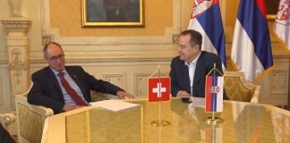 Dačić se sastao sa ambasadorom Švajcarske