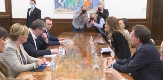 Vučić se sastao sa šeficom Misije UNMIK