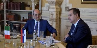 Oproštajna poseta ambasadora Italije Karla Lo Kaša