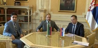 Dačić primio ambasadora Libije Galbuna