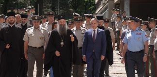 Patrijarh Porfirije posetio Vojnu akademiju
