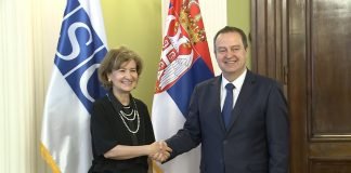 Dačić se susreo sa OEBS-ovom predstavnicom za slobodu medija Ribeiro