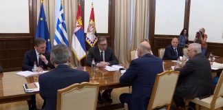 Vučić primio ministra spoljnih poslova Grčke