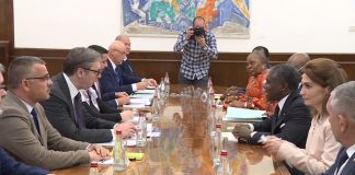 Vučić se sastao sa potpredsednikom Ekvatorijalne Gvineje