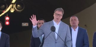 Vučić na otvaranju obilaznice oko Beograda