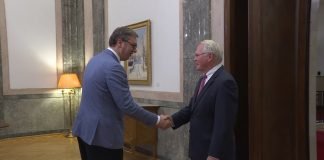Vučić primio ambasadora SAD Kristofera Hila