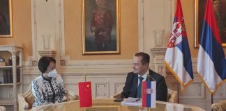 Dačić i Čen Bo o bilateralnim odnosima Srbije i Kine