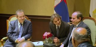 Dačić – susret sa predsednikom Egipta