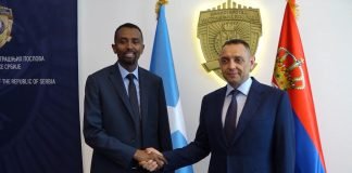 Razvoj saradnje sa Somalijom u oblasti unutrašnjih poslova