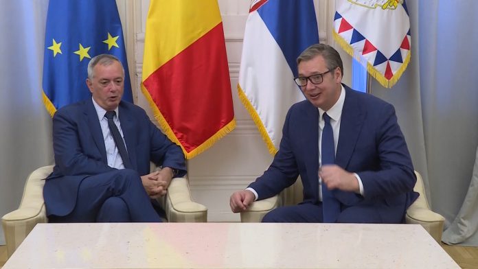 Vucic i ambasador belgije