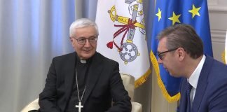 Vučić – Oproštajna poseta apostolskog nuncija