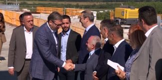 Vučić – Spajanje mosta preko Save u okviru projekta izgradnje auto-puta Ruma – Šabac