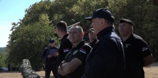 Vulin – Terenska obuka polaznika COPO na Fruškoj Gori
