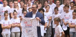 Vučić – Prijem za mlade sportiste sa Kosova, iz Republike Srpske i dijaspore