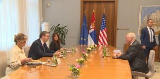Vučić sa ambasadorom Hilom o bilateralnim odnosima Srbije i SAD-a