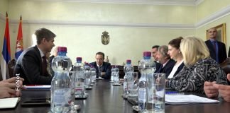 Prvi radni sastanak Kolegijuma Ministarstva spoljnih poslova