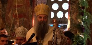Patrijarh srpski Porfirije ustoličen u Pećkoj patrijaršiji