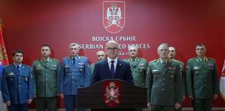 Ministar Vučević obišao Generalštab Vojske Srbije