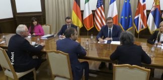 Vučić i ambasadori zemalja Kvinte