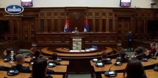 Orlić studentima: Vrata Narodne skupštine su vam uvek otvorena