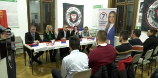 Tribina Gradskog odbora Srpske stranke Zavetnici u Zrenjaninu