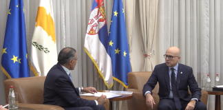 Vučević i ambasador Kipra o situaciji u regionu i bilateralnoj saradnji