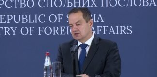 Dačić sa ministrom spoljnih poslova Italije o situaciji na Kosovu