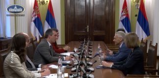 Sastanak Vladimira Orlića i Aleksandra Bocan-Harčenka o bilateralnoj saradnji