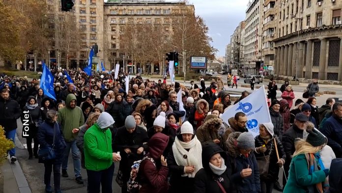 protest prosvetara