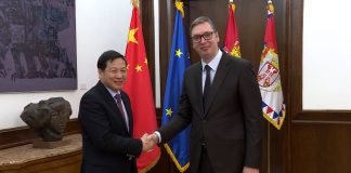 Vučić sa zamenikom ministra međunarodnog odeljenja Centralnog komiteta Komunističke partije Kine