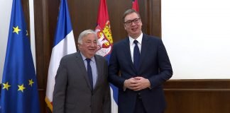 Predsednik Vučić se sastao sa predsednikom Senata Republike Francuske