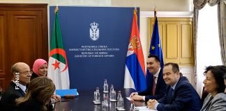 Dačić – Intenziviranje političkog dijaloga sa Alžirom