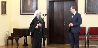 Sastanak Vučića i patrijarha Porfirija