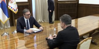 Predsednik Vučić sa Miroslavom Lajčakom – Srbija je opredeljena za nastavak konstruktivnog dijaloga
