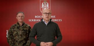 Ministar Vučević i general Mojsilović u Operativnom centru sistema odbrane