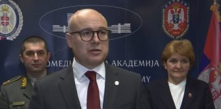 Ministri Vučević i Grujičić obišli Vojnomedicinsku akademiju