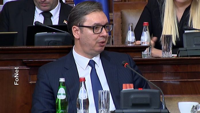 sednica o kosovu vucic