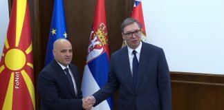Vučić se sastao sa premijerom Severne Makedonije