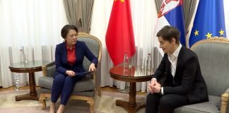 Brnabić: Srbija opredeljena za nastavak uspešne saradnje sa Kinom