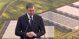 Vučić prisustvovao obeležavanju početka radova na izgradnji industrijskog parka „VGP Park Beograd“