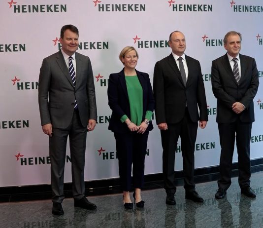 Mirović na predstavljanju nove velike investicije „Hajnekena“ u Novom Sadu